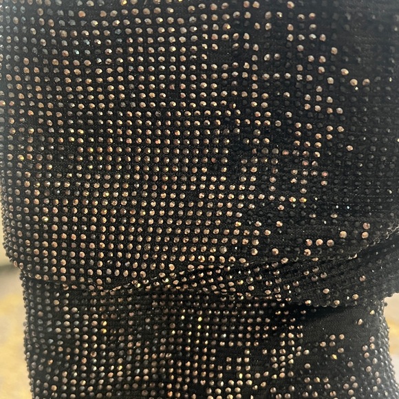 Jessica Simpson Black and Silver Ankle Booties - Picture 3 of 6